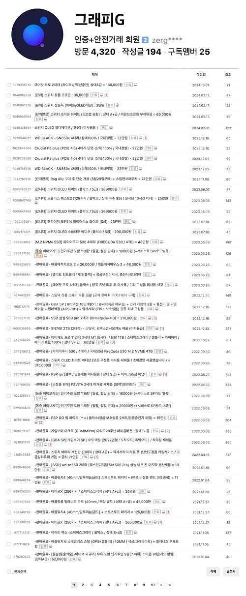 [샌디스크] 익스트림 '프로' 512기가 / 실사용 안...--1