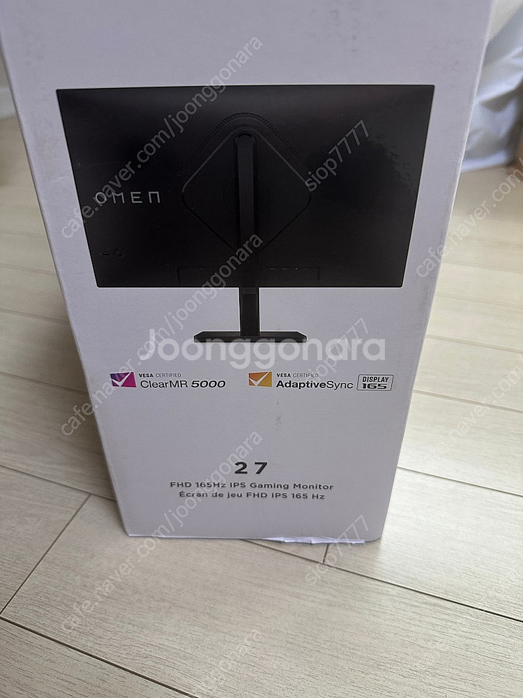 HP OMEN 27인치 FHD 165hz 게이밍 모니터...--1
