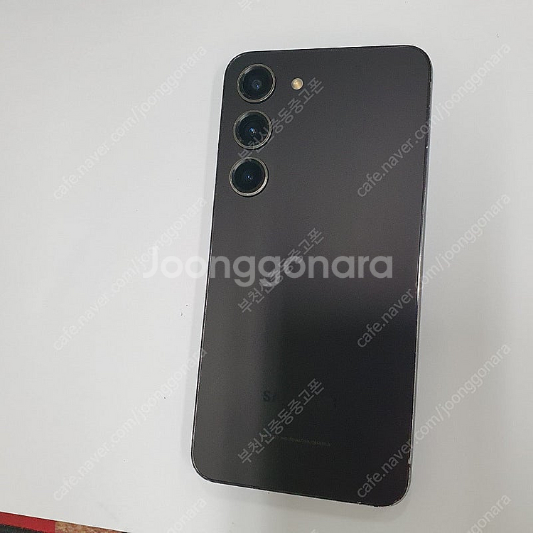 023836 갤럭시S23 블랙 512기가 U+ 무잔상중고 메인폰 자녀폰 추천 37만원--0