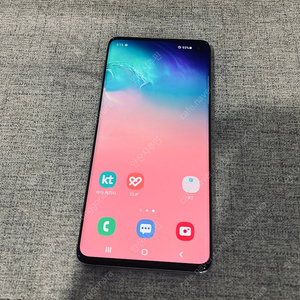 갤럭시 S10 LTE 화이트 128용량 무잔상매우깨끗 14만원 판매합니다!