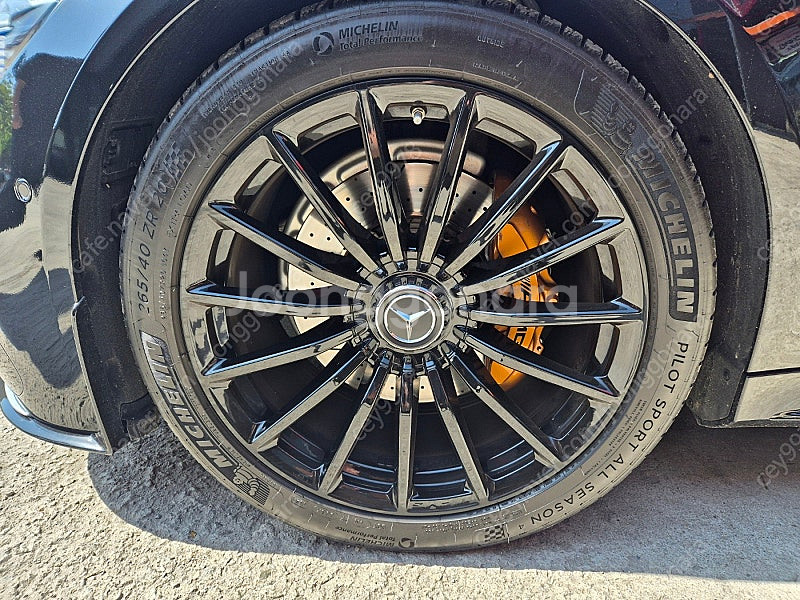 AMG GT43 20인치 블랙유광 휠타이어 팝니다 미쉐...--3
