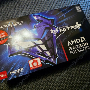 사파이어 라데온 RX 9070 XT Nitro+ 미개봉 판매합니다.