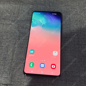 갤럭시 S10 LTE 화이트 512대용량 무잔상매우깨끗 15만5천원 판매합니다!