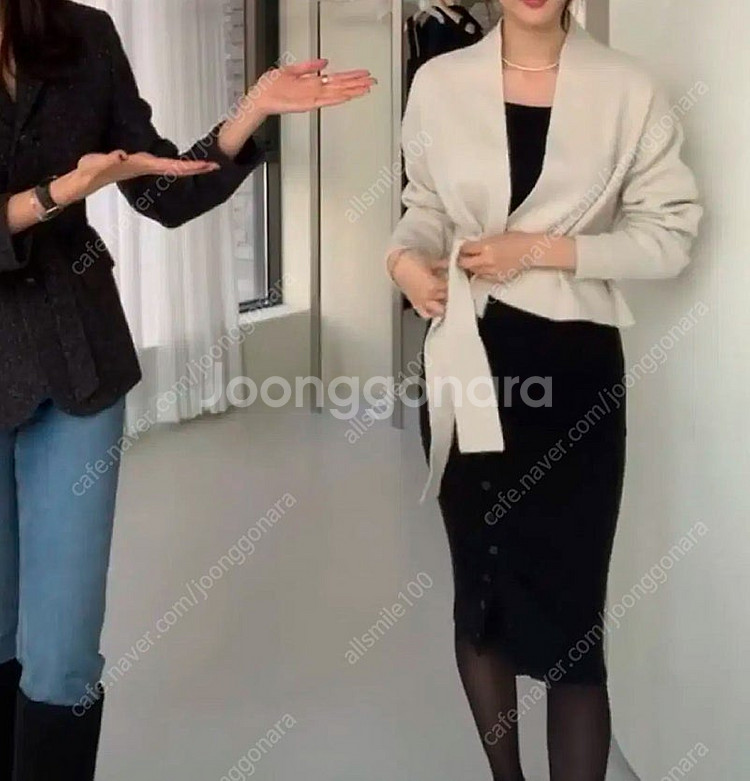 시에 sie 샬롯 가디건 오트베이지 23fw 새상품급 ...--1