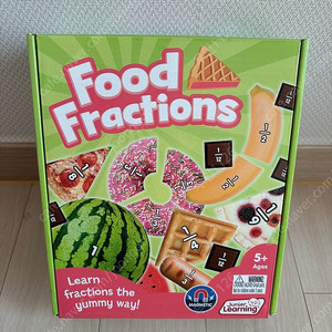 주니어 러닝 음식분수 Food Fractions