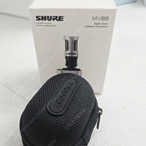 Shure  슈어 mv88 아이폰 라이트닝 마이크 (유튜브 등)