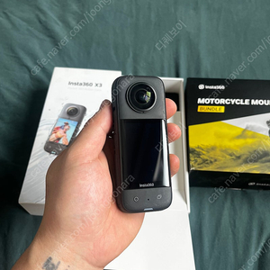 insta360 x3 바이크 키트 +삼각대 , 추가배터리