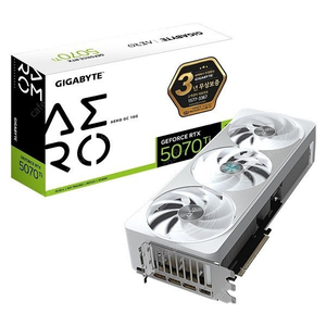 광주) 기가바이트 RTX 5070ti 에어로 OC 미개봉 aero