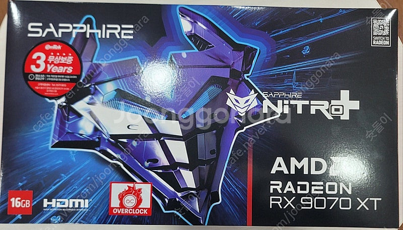 SAPPHIRE 라데온 RX 9070 XT NITRO+...--0