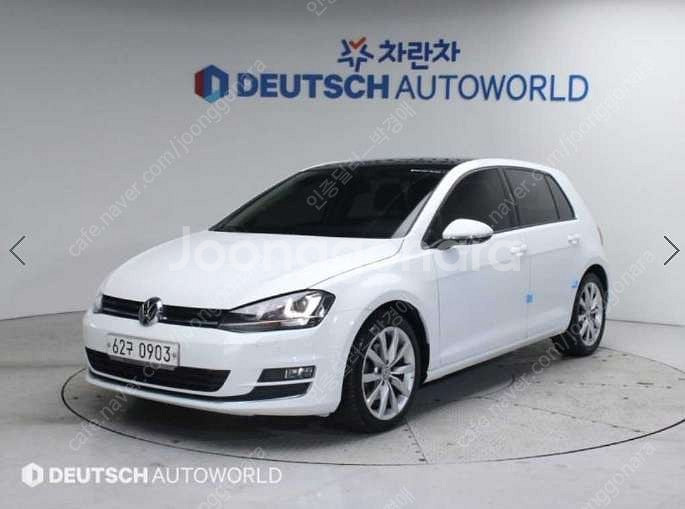 중고차 폭스바겐 골프(7세대) 2.0 TDI 15년형 ...--0