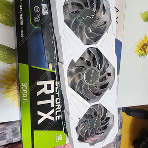3080ti 갤럭시 화이트 as 교체후 미사용