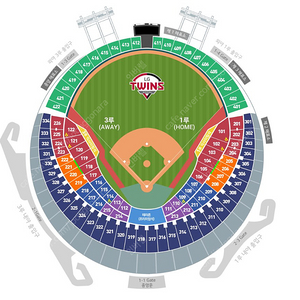 (최저가) 3.26(수) 프로야구 잠실 엘지 LG 한화 티켓 양도 3루 오렌지 응원석, 3루 레드석 1석~4연석
