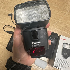 정품 캐논 SPEEDLITE 430EX ll 스트로보