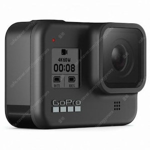 GoPro 고프로 히어로 8 본체 (풀박스) 정품 배터리 삼성 Micro SDXC 64G 보호 글라스