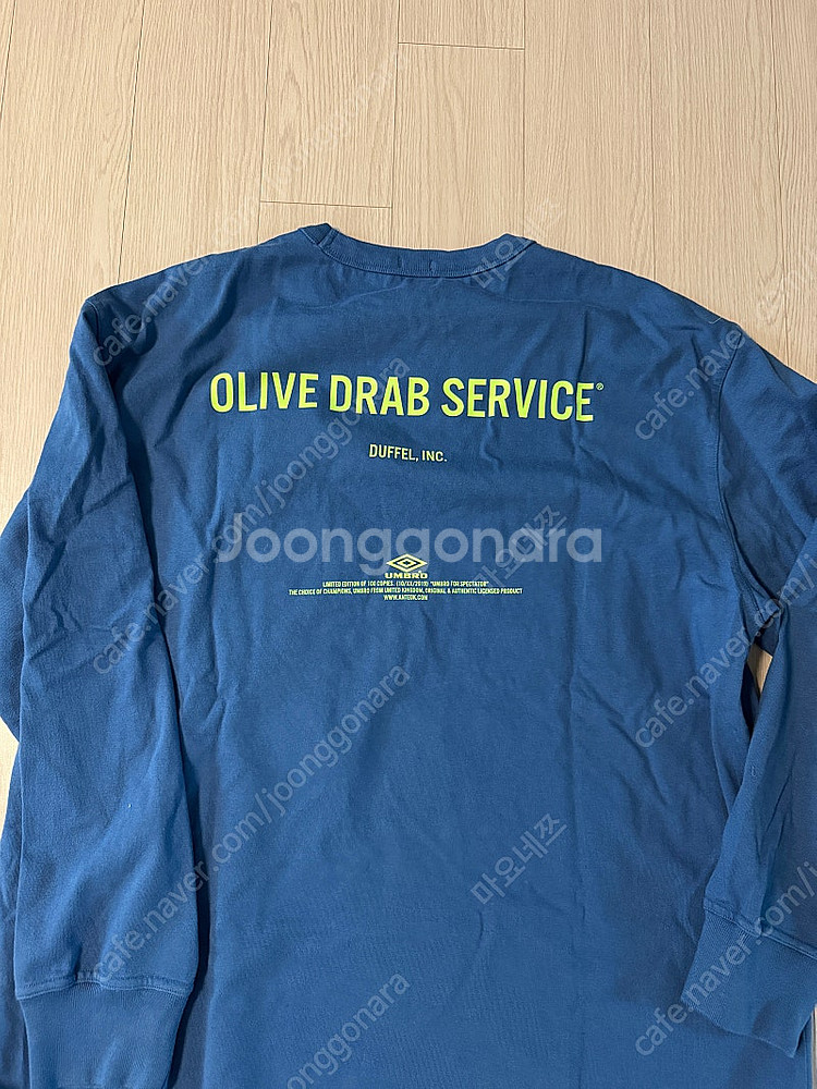 (XL) ODS 올리브드랩서비스 레프리 티셔츠--5