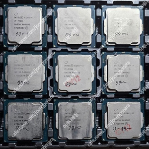 인텔 i7-2600~7700