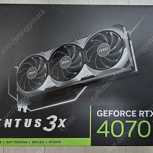 MSI RTX 4070ti VENTUS 3X 판매