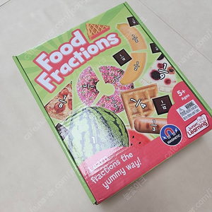 음식분수 수학 교구 Food Fractions 새제품