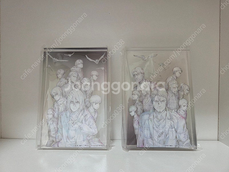 진격의거인 파이널시즌 DVD 아크릴블럭 일괄--0