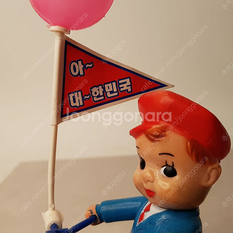 국산 양철 틴토이 세발자전거 태극기 태엽 장난감 완구 ...--7