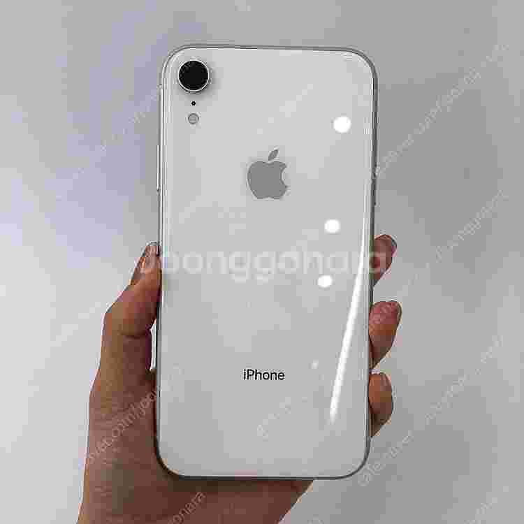(양산중고폰) 73834 아이폰XR 화이트 64GB 판...--1