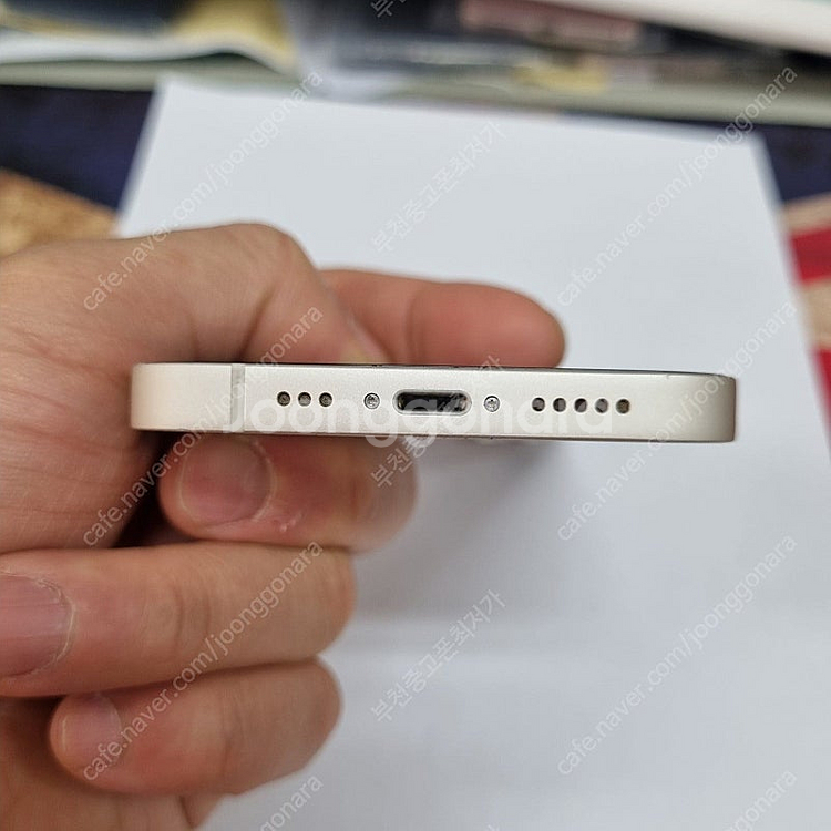 016561 아이폰13 128 화이트 중고폰 42만 배...--3