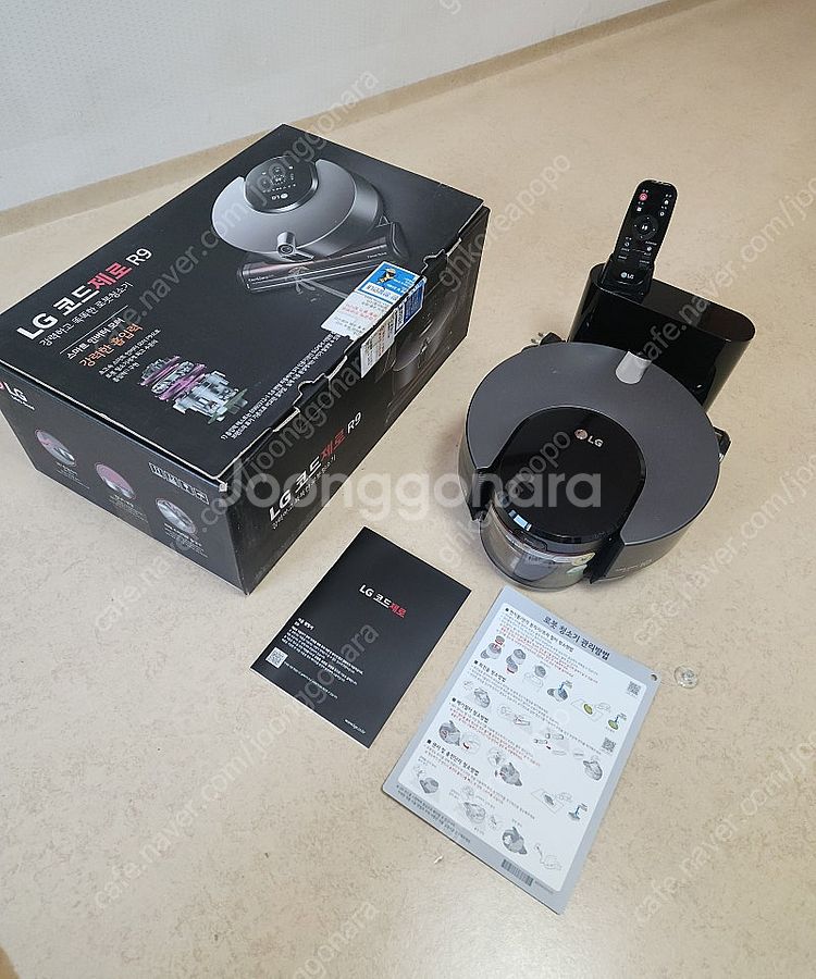 LG 코드제로 R9 로봇청소기 판매합니다--0