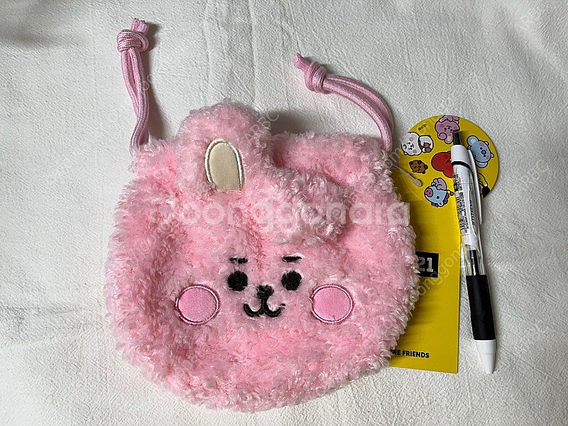 BT21 cooky 쿠키 인형/키링/파우치 일괄양도--3