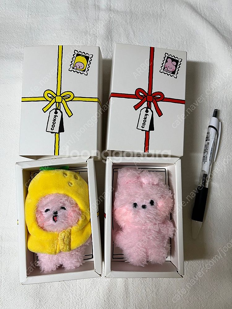 BT21 cooky 쿠키 인형/키링/파우치 일괄양도--4