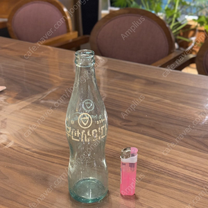 희귀 골동품 1950년대 부산사이다 병 335ml / 빈티지 유리병 수집품 / 촬영소품