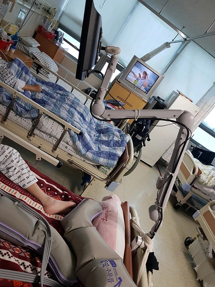 의료침대TV판매#안테나+리모콘포함#침대설치--4