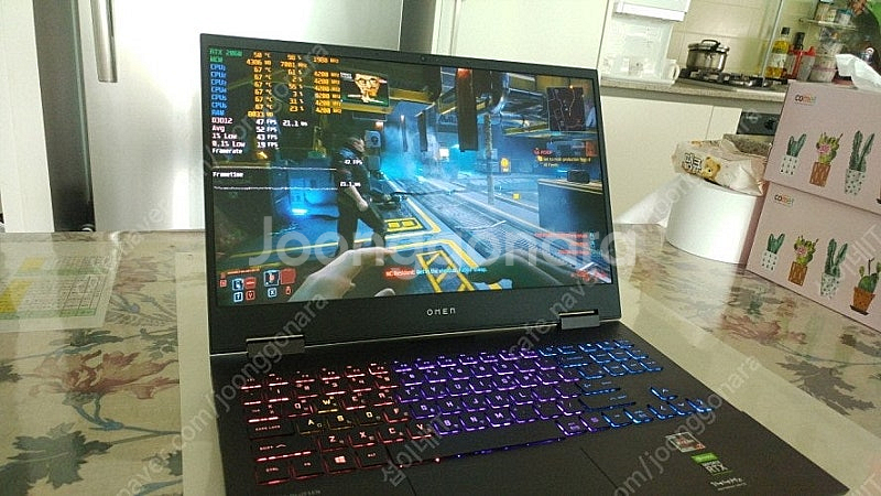 [판매]HP 오멘 고성능 게이밍 노트북/RTX3060,...--0