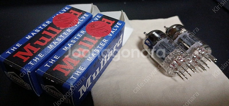 멀라드 12AU7 ECC82 Mullard x 2 매칭...--0