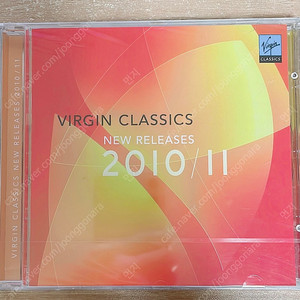 CD/ Virgin Classics New Releases 2010/11 (네덜란드반)-파보 예르비, 르노 카푸숑, 프랭크 브렐리 등 (미개봉)