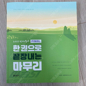 [새제품] 2025 선재국어 파이널 한권으로 끝자내는 마무리