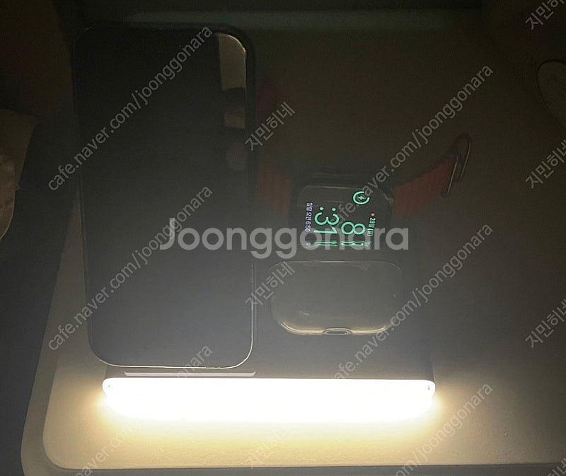 이어맥 4in1 무선충전기--3