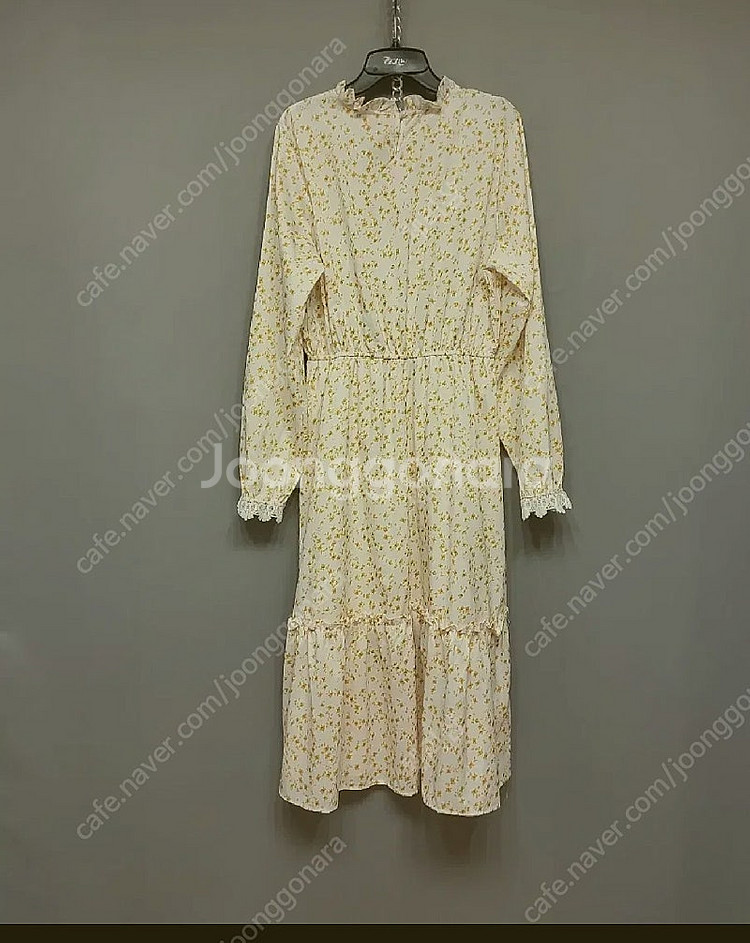 노랑노랑 원피스 새것 55-66 프라다고급원단--1