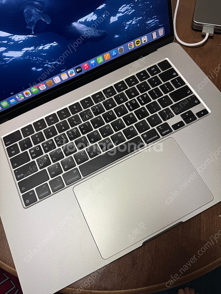 맥북 에어 15 m3 16gb / 512gb (애플케어...--2
