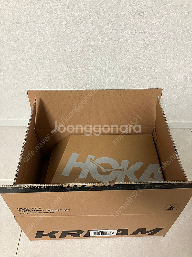 호카 새티스파이 마파테4 라이트커피 새상품--5