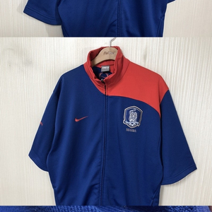 나이키국대 국대KOREA 축구국가대표 트레이닝(반팔)니트집업 M(95) L(100) XL(105) 3XL(115)