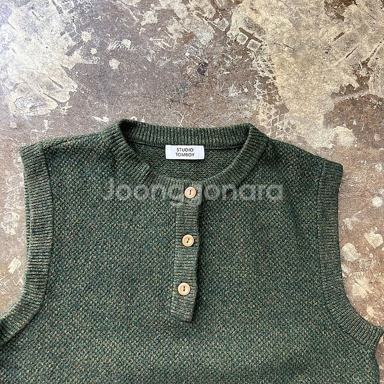 F) 스튜디오 톰보이 니트 조끼 시스템 타임 한섬 오즈세컨--3