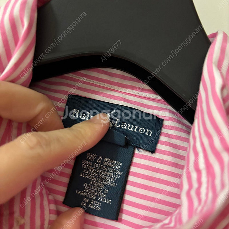 폴로 걸즈 여성 핑크 그린 포니 셔츠 올드머니룩 드뮤어...--7