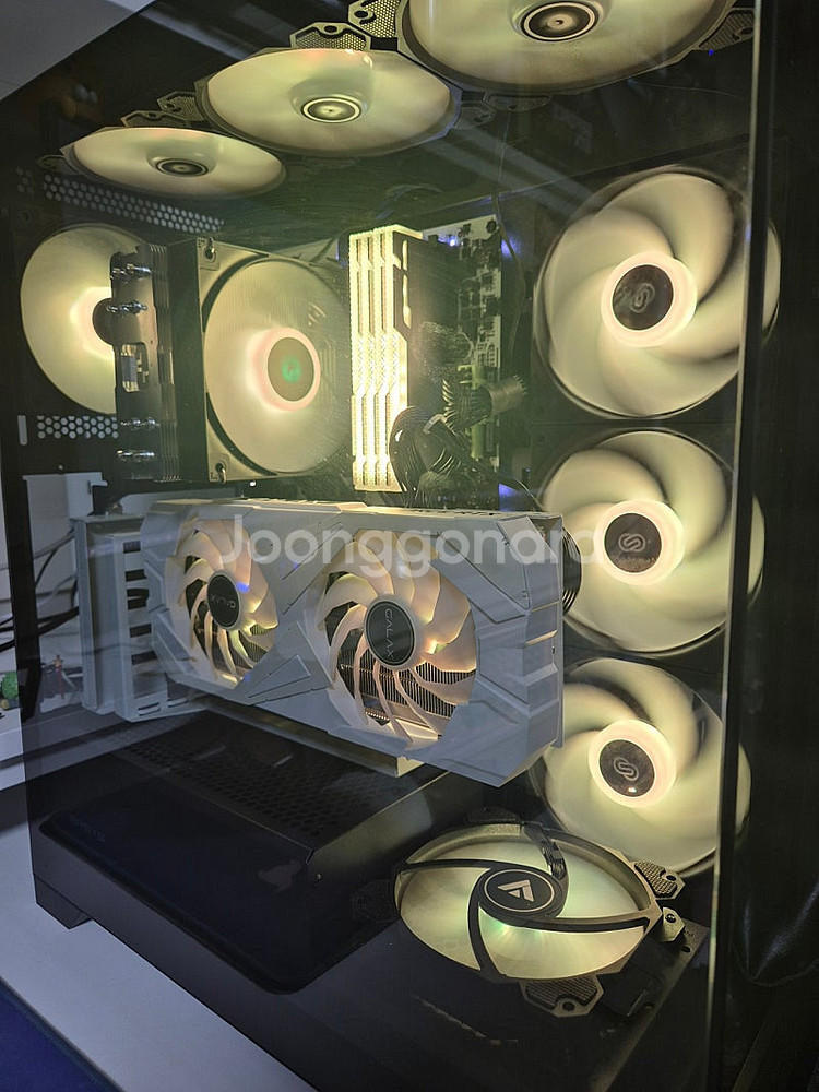 수직 글카 가능한 S406 블랙 어항케이스--3