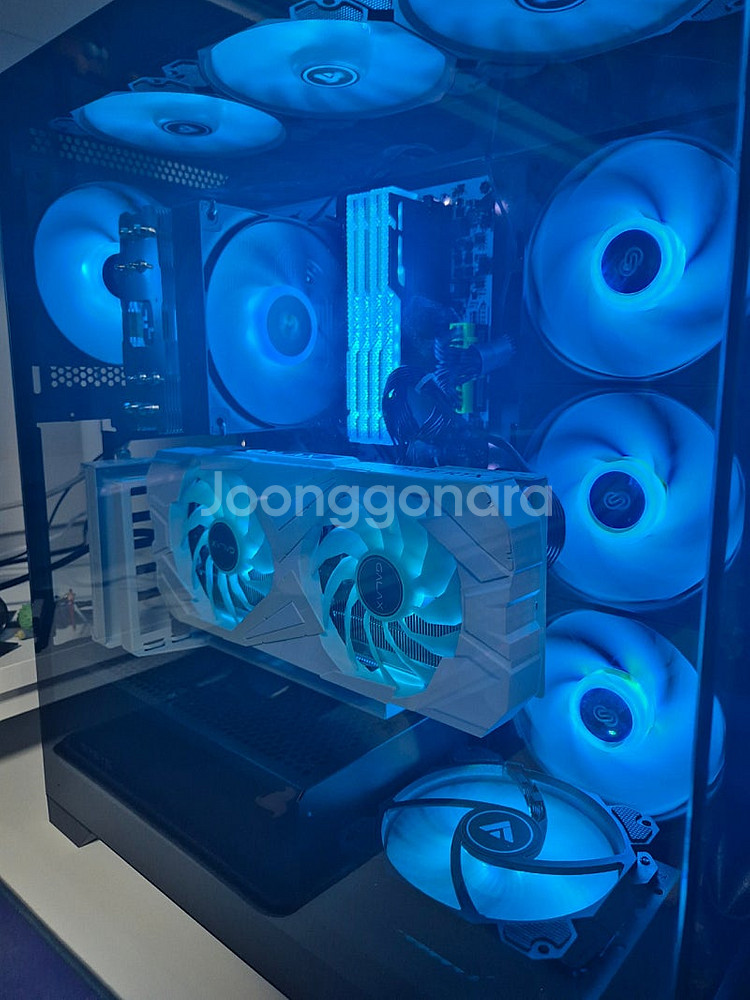 수직 글카 가능한 S406 블랙 어항케이스--4