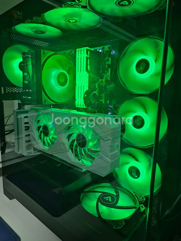 수직 글카 가능한 S406 블랙 어항케이스--6