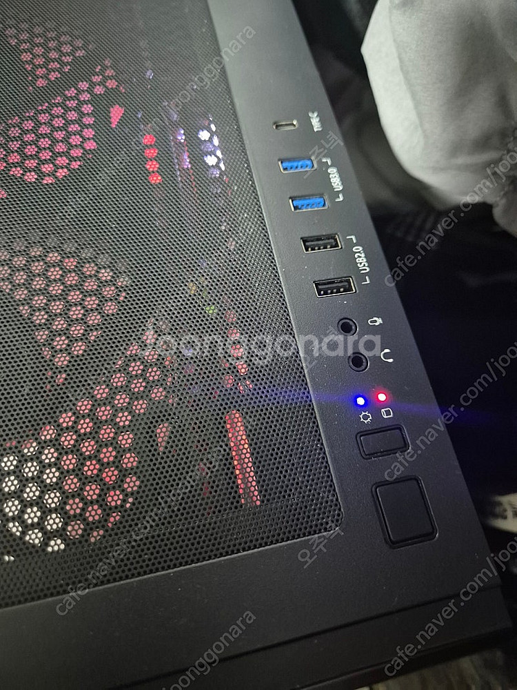 수직 글카 가능한 S406 블랙 어항케이스--7