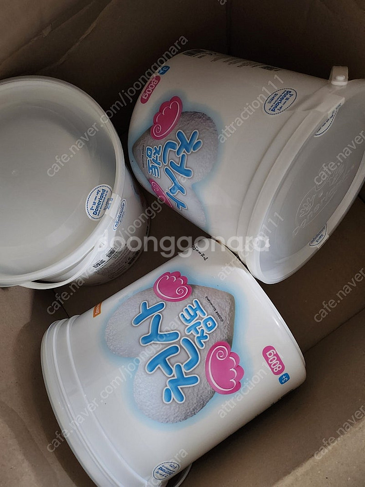 천사점토 800g 3통 택포 74000 (1통 반값택포...--2