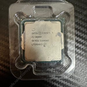 인텔 i5 8600k 단품