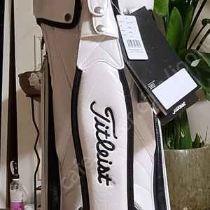 (미사용ㆍ새제품) 타이틀리스트 골프백 캐디백(Titleist Caddy Bag CB842-WT) 내놓습니다(택포 27.5만)