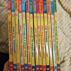 Geronimo Stilton 1-10권 +4권 서비스